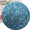 Poudre de finition brillante : Bleu topaze