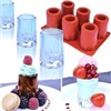 Moule silicone  Ice shot hexagone